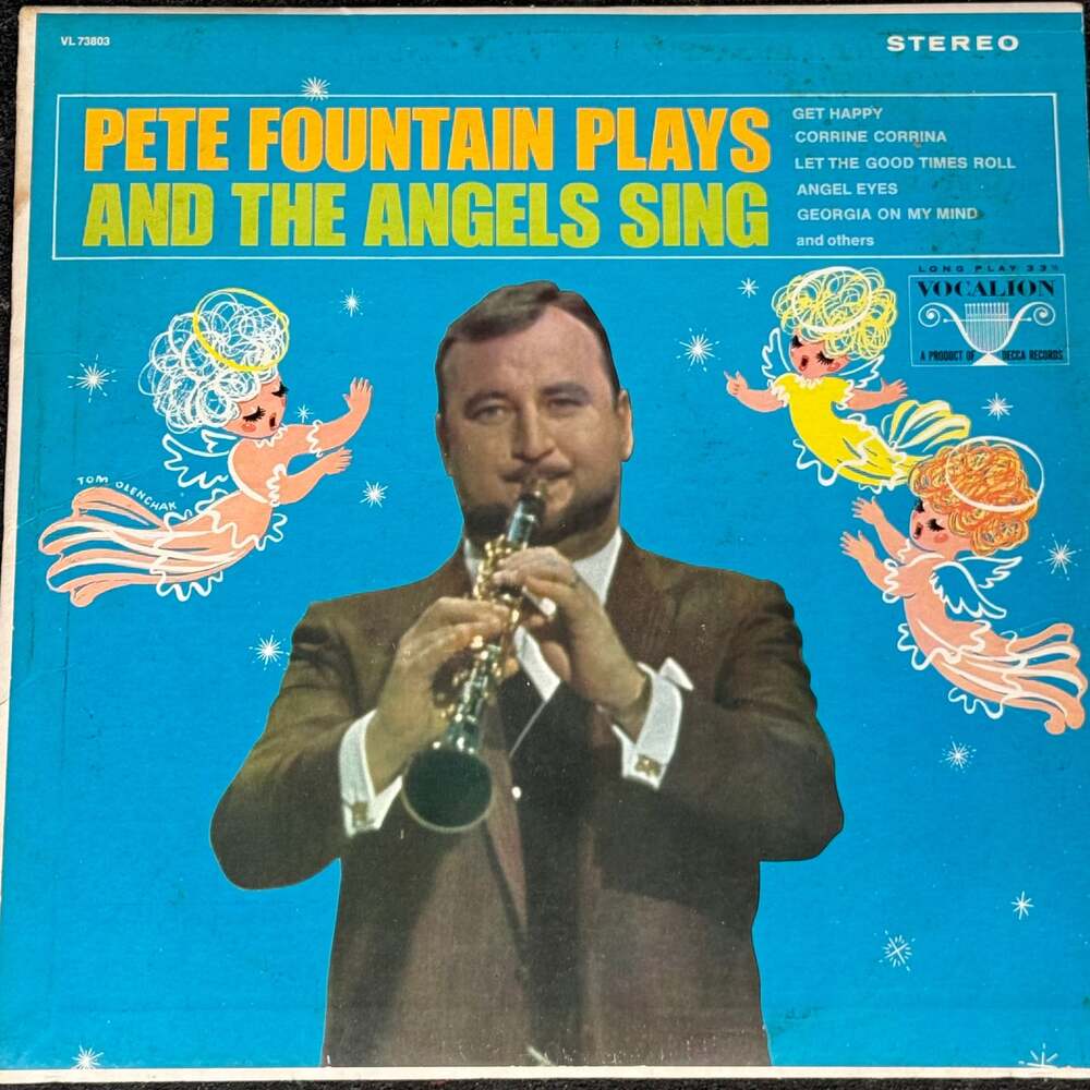 Pete Fountain - Pete Fountain Plays... And The Angels Sing LP Vinyl
